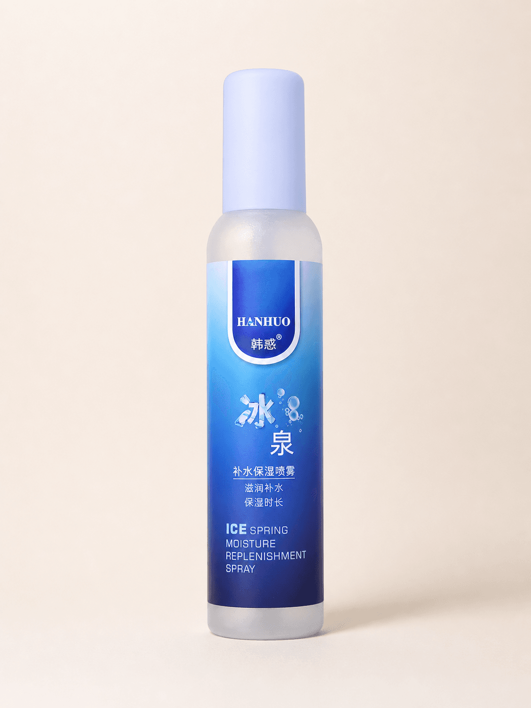HANHUO Ice Spring Moisture Replenishment Spray ສະເປຣຍນ້ຳແຮ່ ສຳລັບເພີ່ມຄວາມສົດຊື່ນໃຫ້ຜິວ